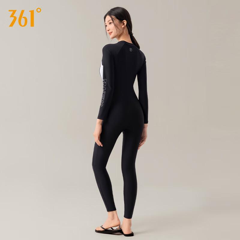 Damski jednoczęściowy strój kąpielowy z długim rękawem Rash Guard 361°