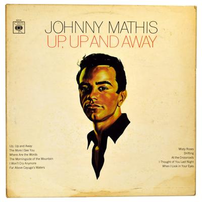 LP Record JOHNNY MATHIS - Up, Up And Away 63104 CBS 1967 UK Pop Used