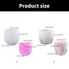 Innovative Silicone Flower Vase Molds Face Shape Flexible Ornament Molds Silicone Flowerpot Mold Suitable for Crafting