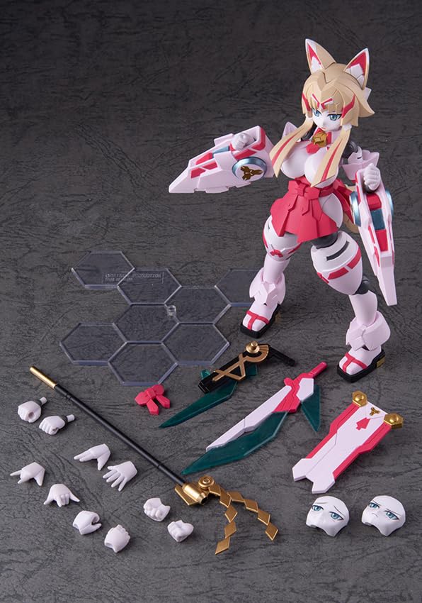 Polynian Robot New Human Lily [Sakura Shrine Maiden] Non-scale PVC & ABS Painted Movable Figure