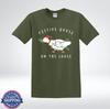 Festive Goose On The Loose Funny Christmas T-Shirt