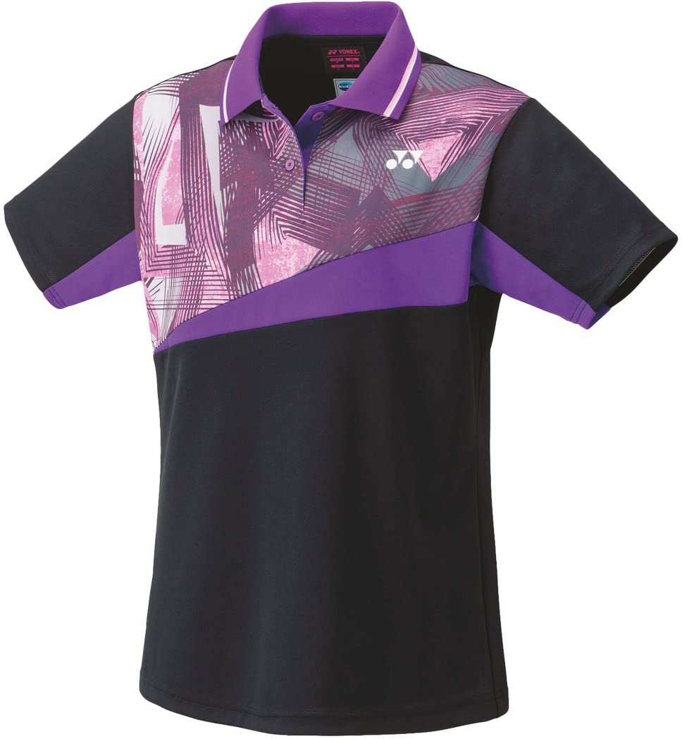 

Yonex Short Sleeve Game Black XO Women s Shirt, (007)