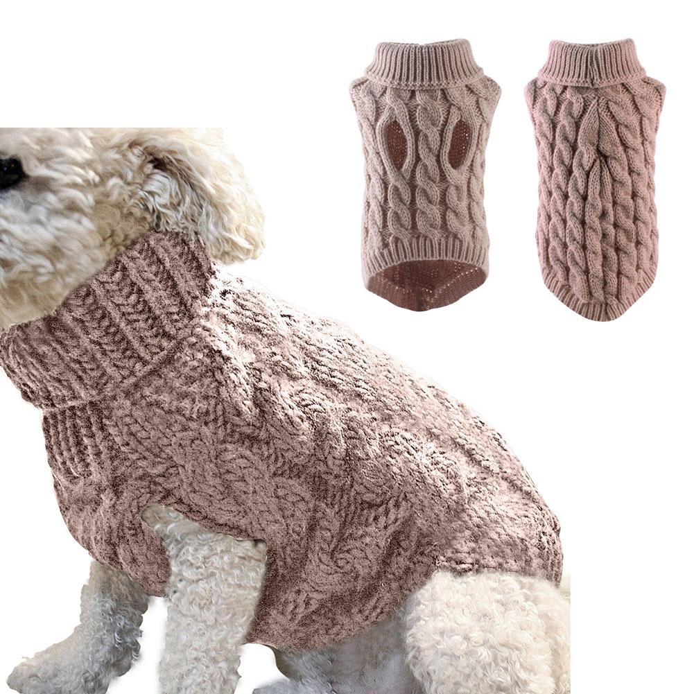 Pet Clothes Sweater Fashion Autumn Winter Warm Dog Sweater Knitted Coat Knitwear for Small Puppy Yorkshire Clothing