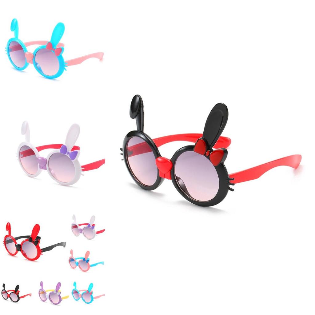 Stylish Rabbit-frame Sunglasses For Kids Perfect For Any Occasion