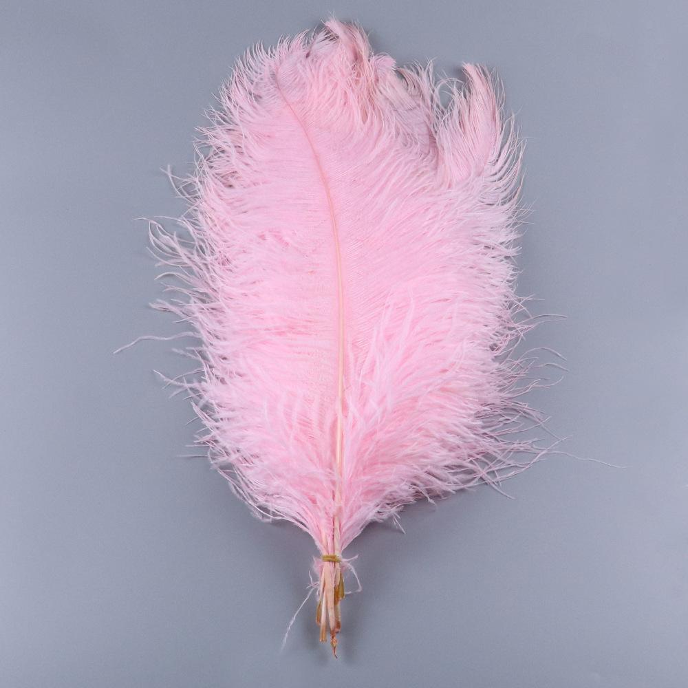 Struisvogelhaar 60-65Cm Zuid-Afrikaans Geïmporteerd Veer Sieraden Accessoires Mode Populair Decoratieve Ornamenten Dons Katoen