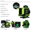 16-Line High Precision Green Laser Level Projector for Indoor & Outdoor Use