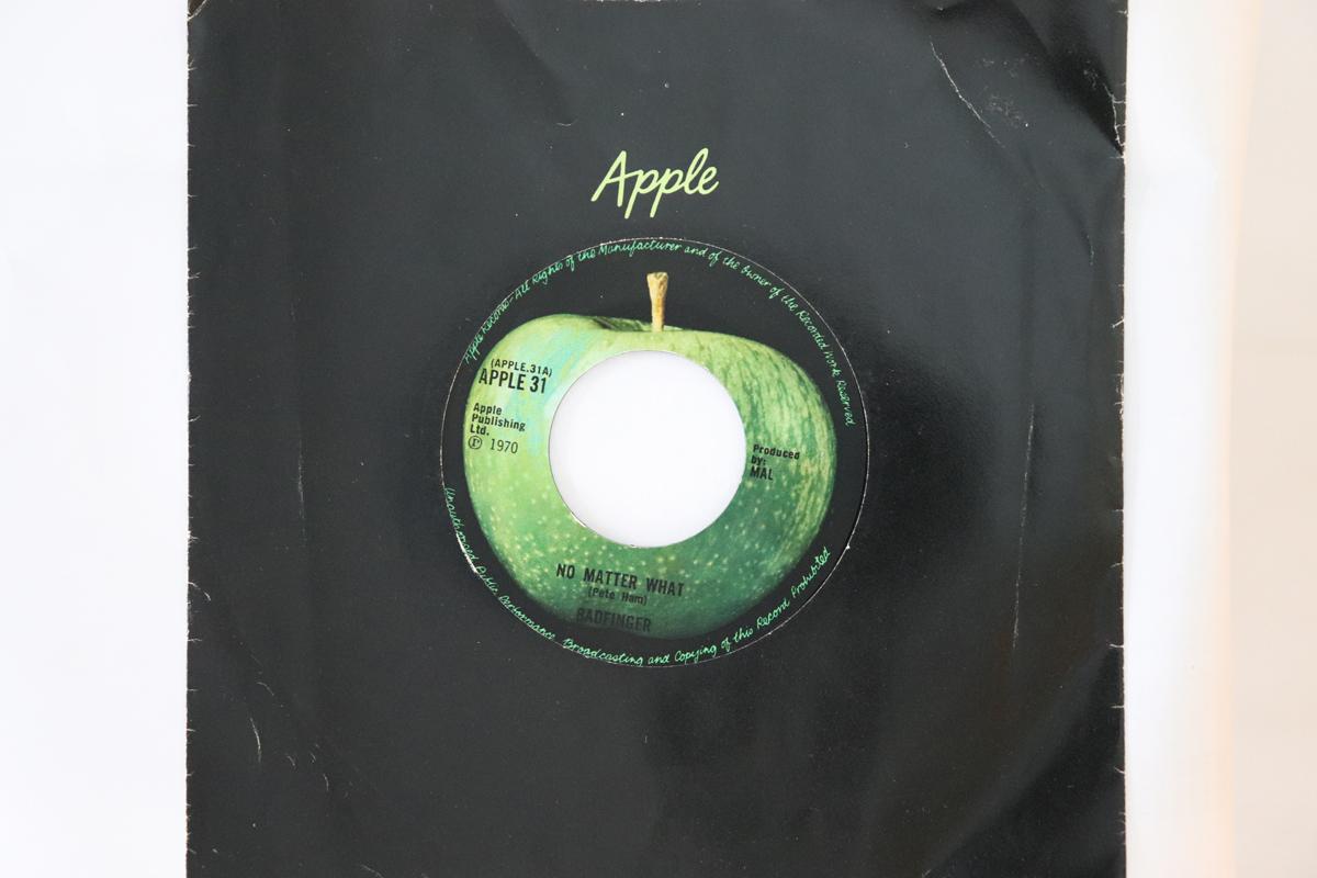 

7inch Record BADFINGER - No Matter What / Better Days APPLE31 APPLE UK Rock Used