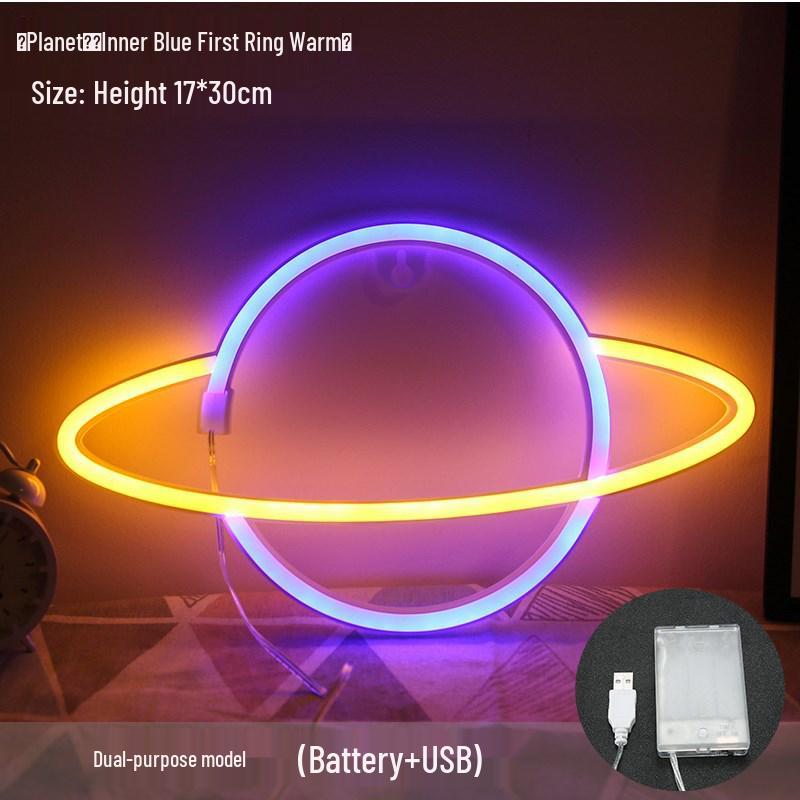 Trendy LED Neon Night Light Sign for Wall Décor