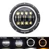 Motorcycle 7.5Inch LED Headlight for Harley Sportster Honda CB400 Yamaha Suzuki Custom Refit 7.5" Motorcycle Headlamp Cafe Racer