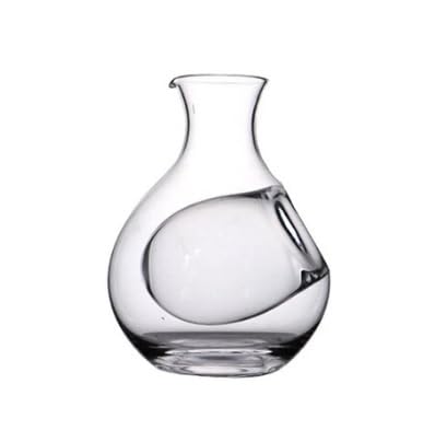Glass Sake Carafe with Ice Pocket, 200cc, Dishwasher Safe
