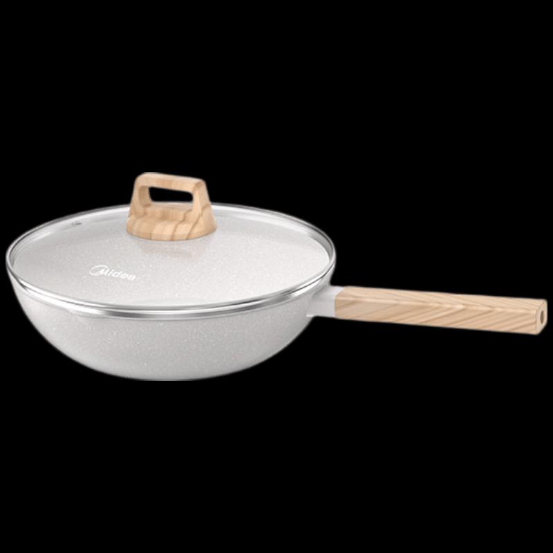 Midea 28cm Maifan Stone Non-Stick Wok