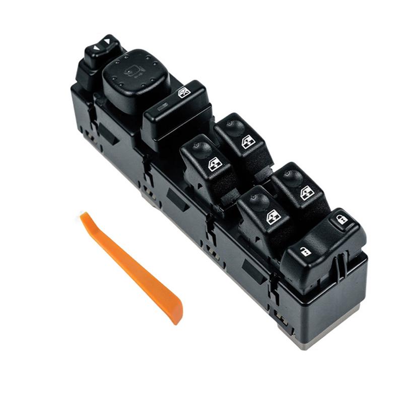 

M63K-Front Driver Side Master Power Window Control Switch For Hummer H2 2003-2007 15883429 чорний