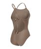 Laelliseupocheu [Osla708 Brn] Solid Sturdy X-Back Brown