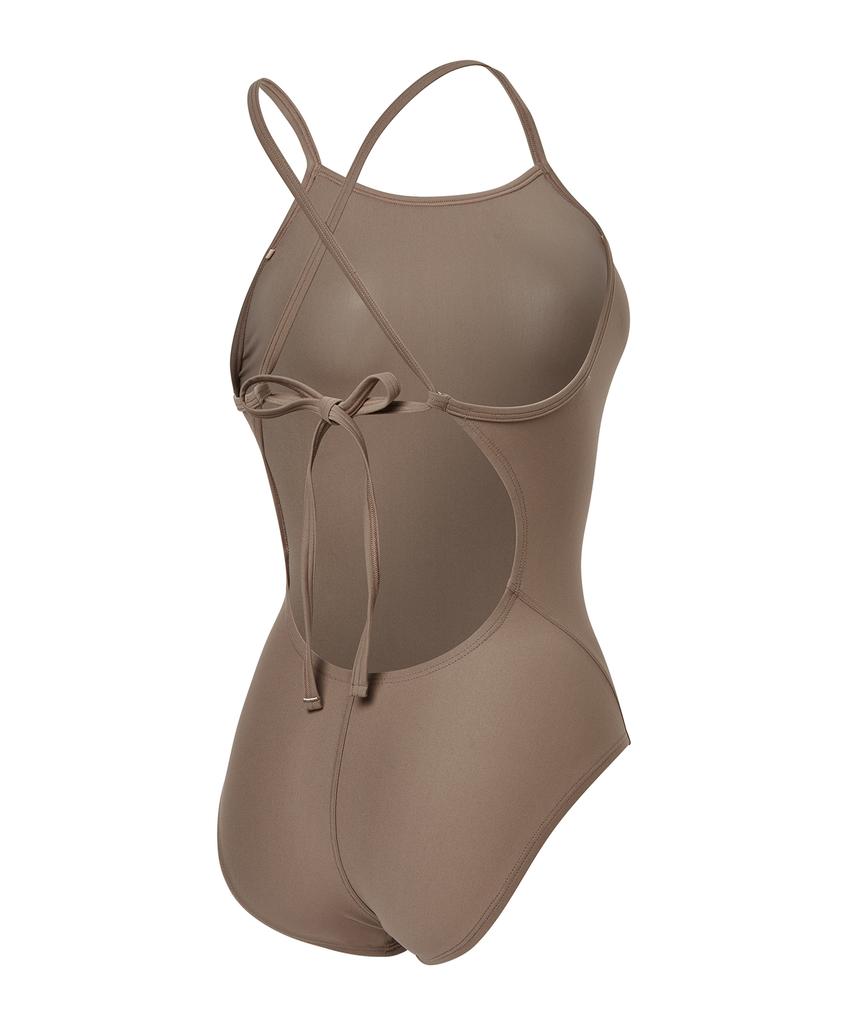 Laelliseupocheu [Osla708 Brn] Solid Sturdy X-Back Brown