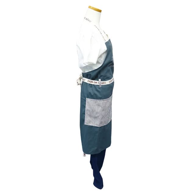 Watanabe 11 Cats Apron Hickory 81cm Cotton NK-7239