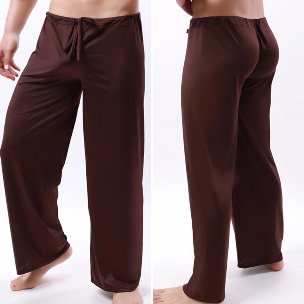 Herren Yoga Hose Niedrige Taille Kordelzug Gerade Locker Dünn Sport Bequem Elastische Taille Große Größen Herren Sporthose Herren Stoff