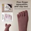 Yoga Five-finger Socks Children Autumn-winter Fitness Exercise Aerobics Dance Indoor Pilates Winter Stockings