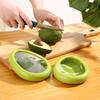 Silicone Fruit Storage Box Refrigerator Storage Kitchen Gadgets Suitable for Lemon and Other Food