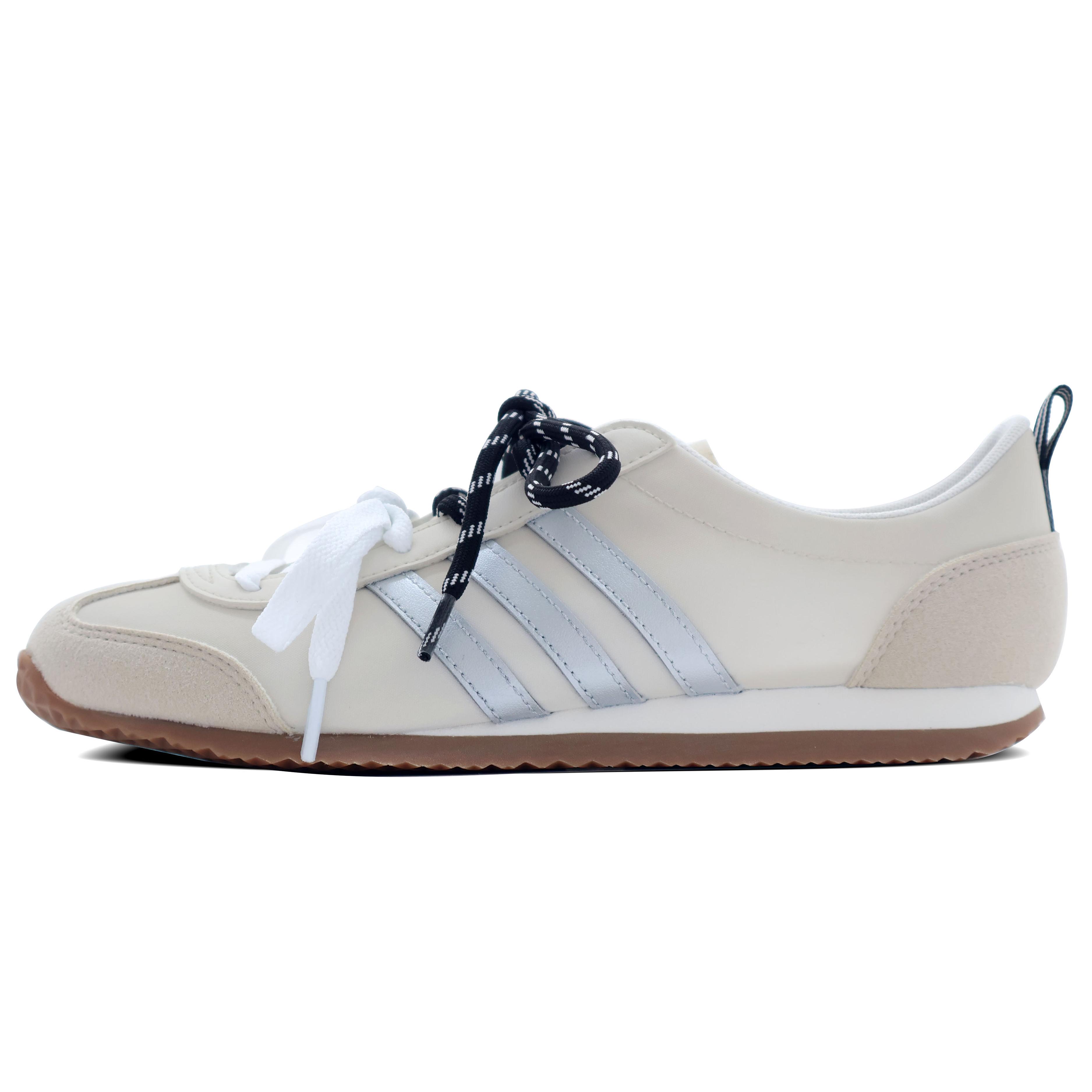 

Adidas Neo VS JOG 2.0 Low top Casual Shoes Unisex Silver Beige JI2436(Team176-adidas) 36⅔