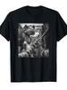 Cat T Rex Dinosaur Selfie Funny Retro Classic Photo TShirt Bold Design Dinosaur Print Retro Style Lightweight And Comfortabl