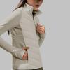 Down jacket women's short long-sleeved yoga clothes, sports training windproof and warm, light and slim cotton clothes women