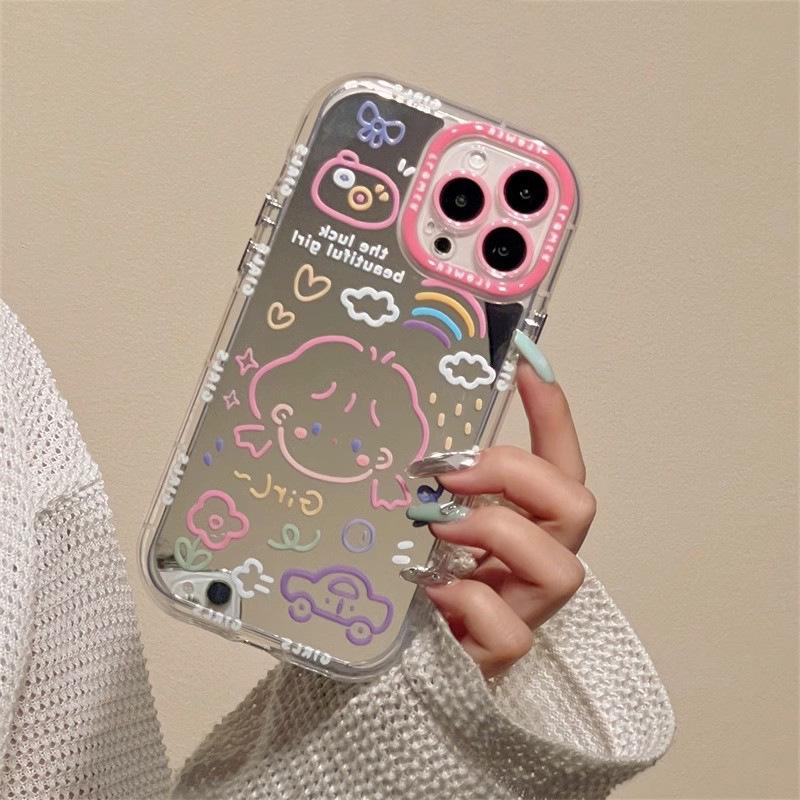 

Милый чехол с граффити для iPhone 15/14/13 Pro Max iPhone 11