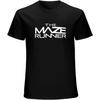 Rens Maze Runner T-shirt Vintage T-shirt Korte Mouw Grappige Top Zwart