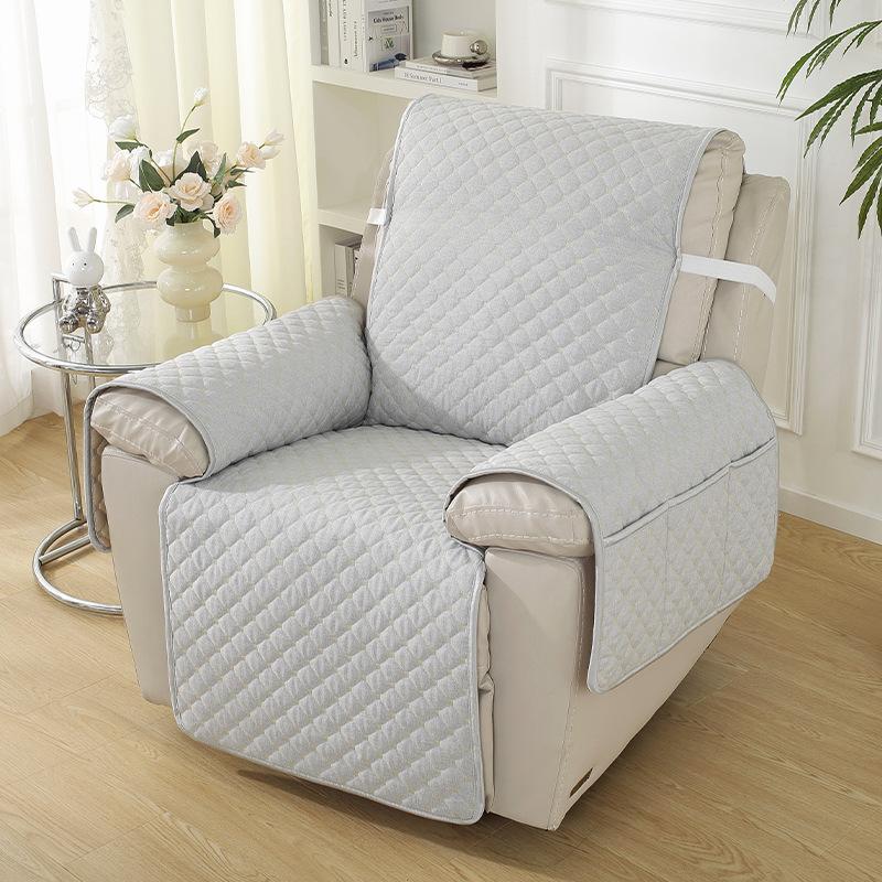 Simple Linen Sofa Cushion Four Seasons Single Manicure Sofa Cover Integrated Cover Cloth