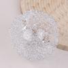 G4 Wire Light Shade 10Mm Opening Fitter Globe Aluminum Wire Glass Ball Lamp Shade Replacement For G4 Ceiling Lamp Desk Lighting