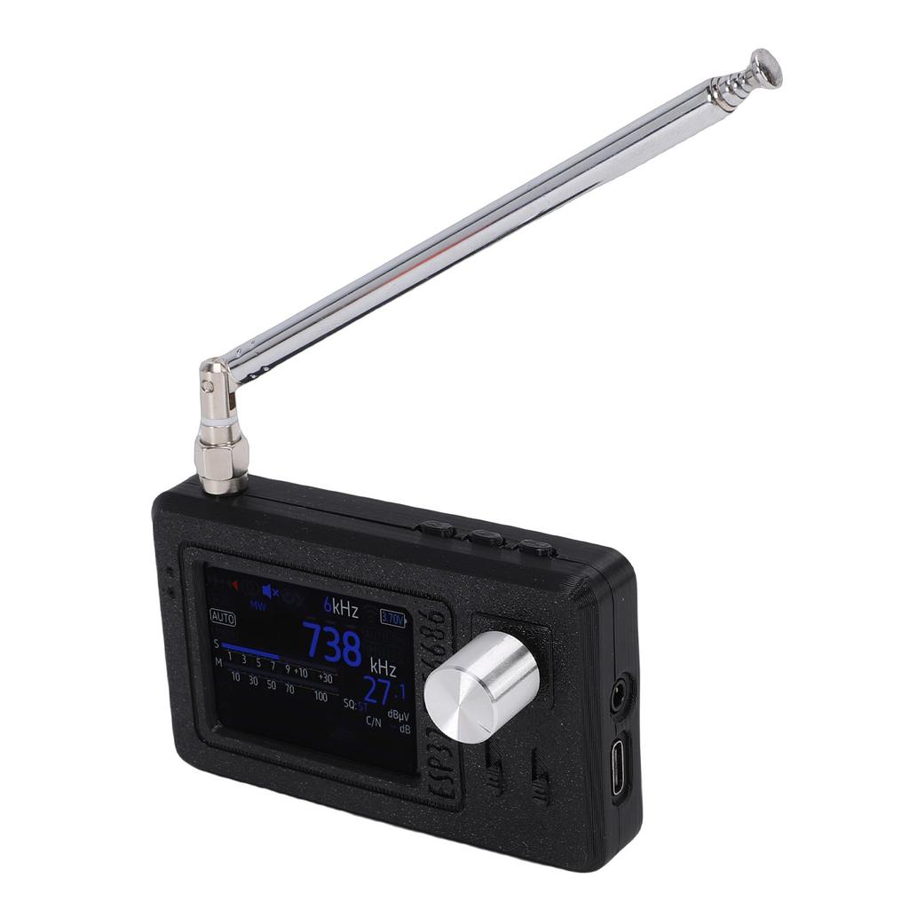 Micro Radio Fit for ESP32 Main Control Chip FM LW MW SW Portable Pocket Receiver Open Source Version