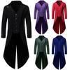 Men's Women's Unisex Gothic Windbreaker Retro Tuxedo Literary Retro Pirate Coat