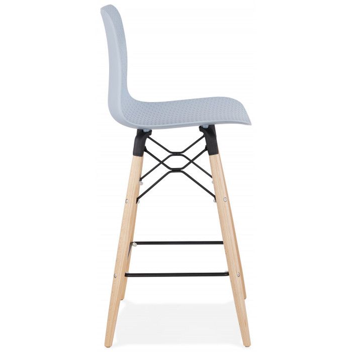 Tabouret bar déco "Detroit Mini" Kokoon - Bleu Tendre - 1 Tabouret
