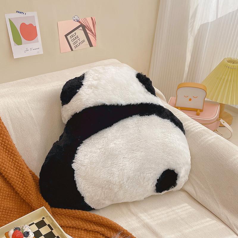 Cure Panda Doll Sleeping Back Cute Bedside Cushion Bestie Birthday Holiday Gift