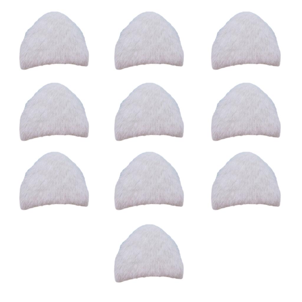 DIY Bangs Hair Clip Plush Cat Ears Hair Barrettes Lovely Handmade Furry Hair Barrettes Hairstyle Accessories