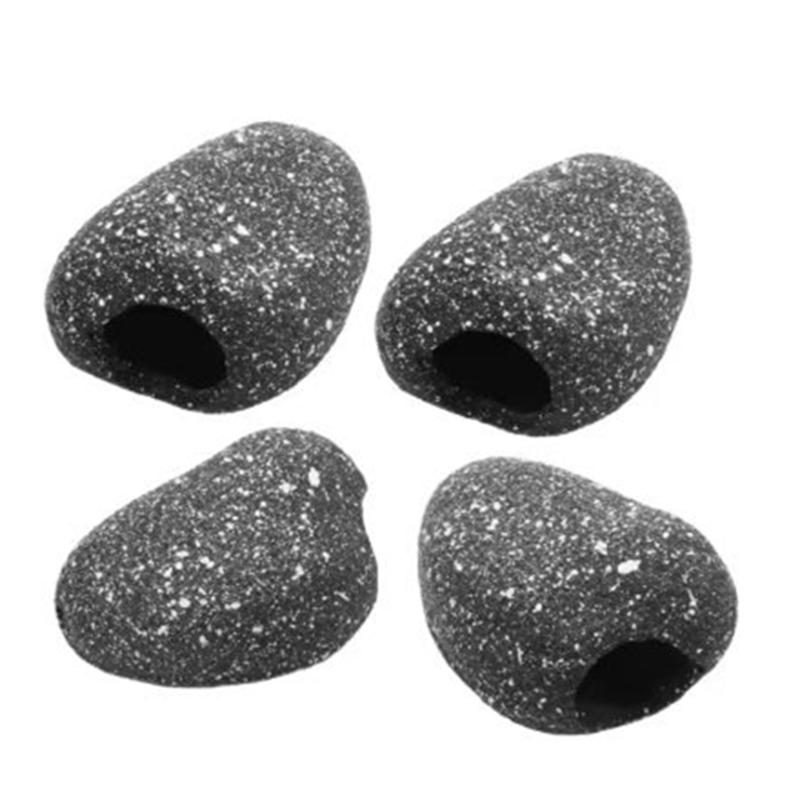 1pc Aquarium Cichlid Stone Ceramics Rock Cave Aquarium Fish Tank Pond Shrimp Breeding Ornament Landscaping Decoration Marbles