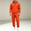 Men's Pullover Hoodie Sweatshirt Athletic Track Suit Set for Sports, Workout and Casual Wear