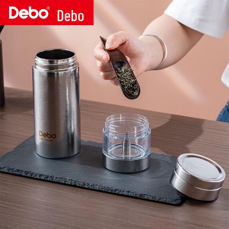 Debo Luodun Pure Titanium Tea Infuser Bottle