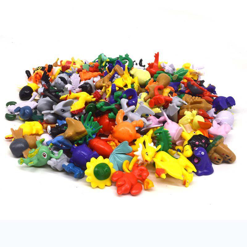 Komplettes 144-teiliges Pokemon Actionfiguren Set Anime Kinder Geschenk Spielzeug