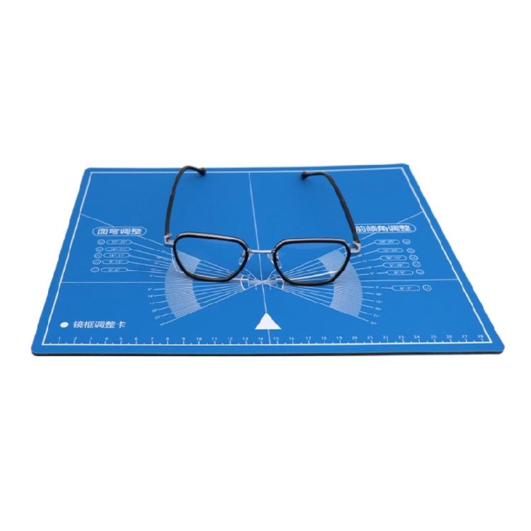 Dual-Sided Eyeglasses Test Pad Glasses Lesss Diameter/Glasses Frame Measure Pad