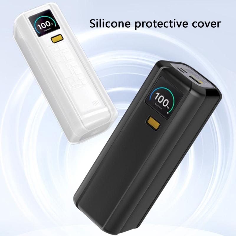 Custodia in Silicone per Power Bank 212W 25000mAh Caricabatterie Portatile Custodia Protettiva Custodia da Viaggio Borsa per Carte