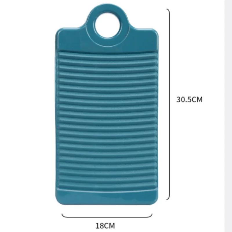 Kompaktes und leichtes Mini-Waschbrett aus Kunststoff mit rutschfester Oberfläche für Handwäsche