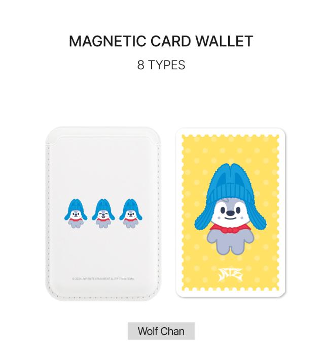Stray Kids Magnetic Card Wallet (SKZOO Design) – Member Option