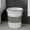 Bathroom Trash Can,Bathroom Garbage Can,Plastic Trash Bin Round Waste Basket for Bathroom,Bedroom,Office,Kitchen,Room