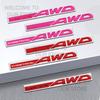 Car Decor Metal SYMMETRICAL AWD Letter Emblem 3D Sticker For Subaru Forester Leone Impreza Legacy Outback Tail Rear Trunk Decals EP1