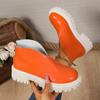 New Shoes for Women Retro Leather Casual Boots Slip-On Design Women Boots Classic Leather Ankle Boot Bottines Femmes Botas Mujer
