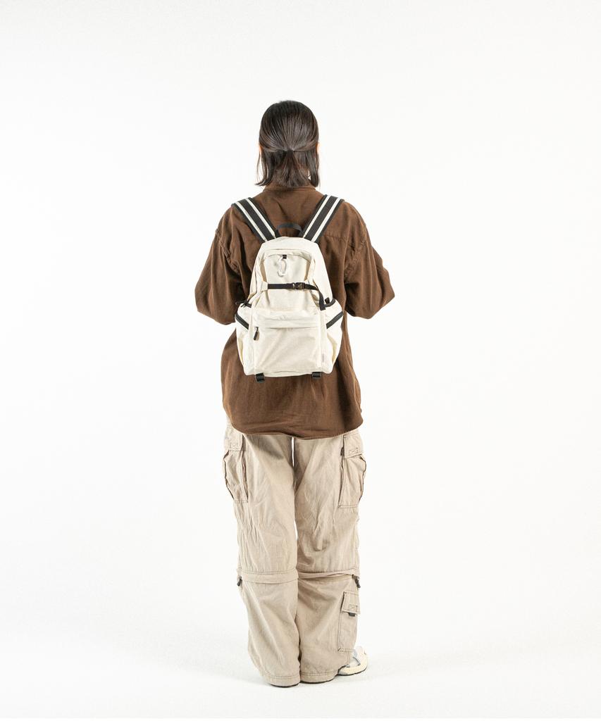 Jenner Light Recycled Nylon Backpack_Small [Cream White]