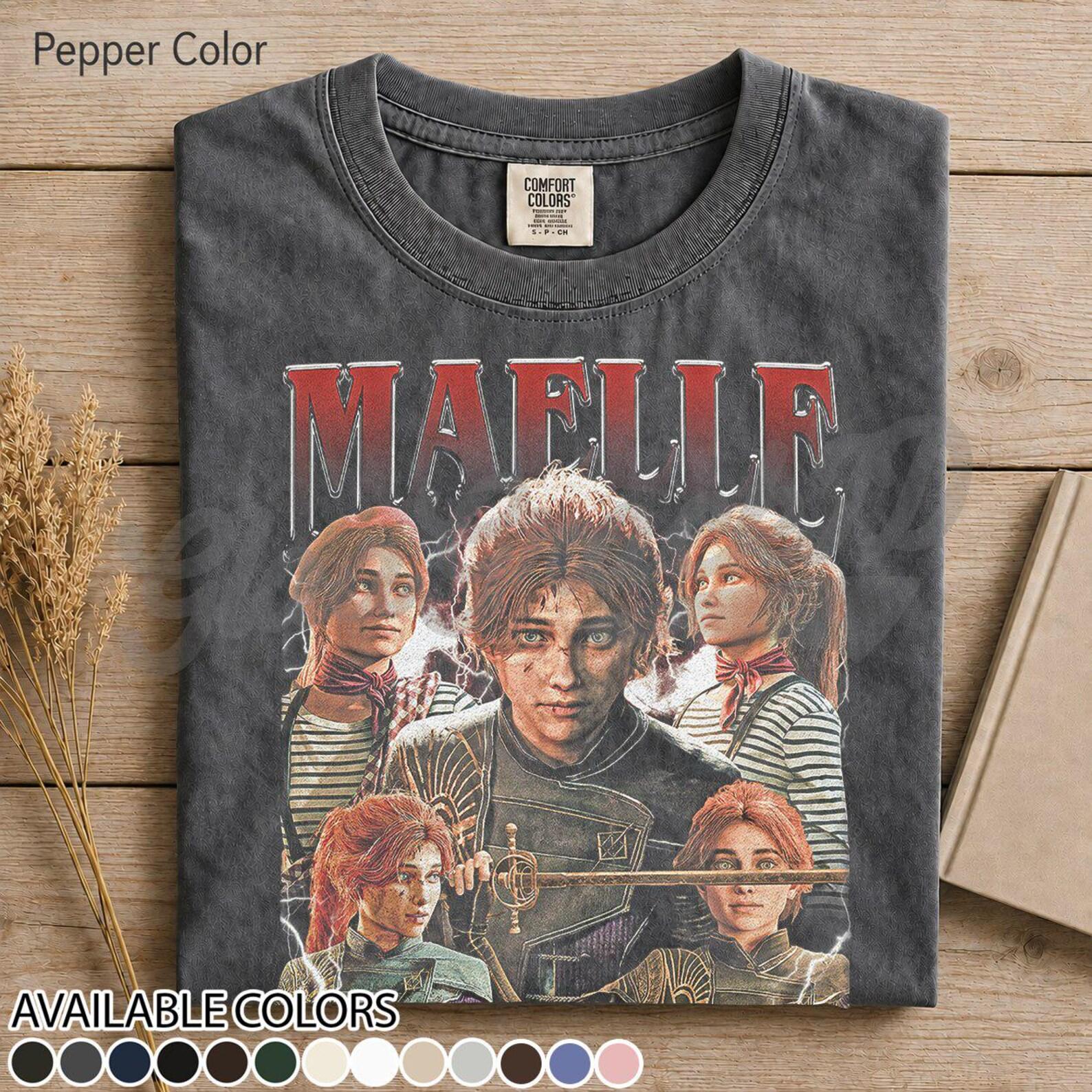 Maelle Expedition 33 Video Game Graphic Tee – Fantasy RPG Character Shirt, Adventure Gamer Merch – Gift for Gaming Fan Galactic Adventure FD 3XL