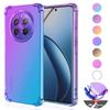 Gradient Airbag TPU Case for Realme 13 12 Pro Plus 5G Realme 11 11x 10 4G Protective Shockproof Cover Fundas Coque Capa