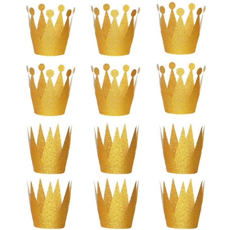 Gag Gift for Kids&Adults 1 Set Birthday Crown Ornaments Kids Party Favor Toys Creative Supplies Halloween Supplies