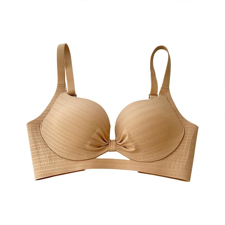 Hollow Sweetheart Lift and Gather, No Steel Ring, Anti-sagging Upper Support, Secondary Milk Crescent Support Bra